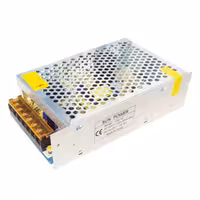 آداپتور ترانس سوئیچینگ صنعتی فلزی 12 ولت 5 آمپر سایز بزرگ