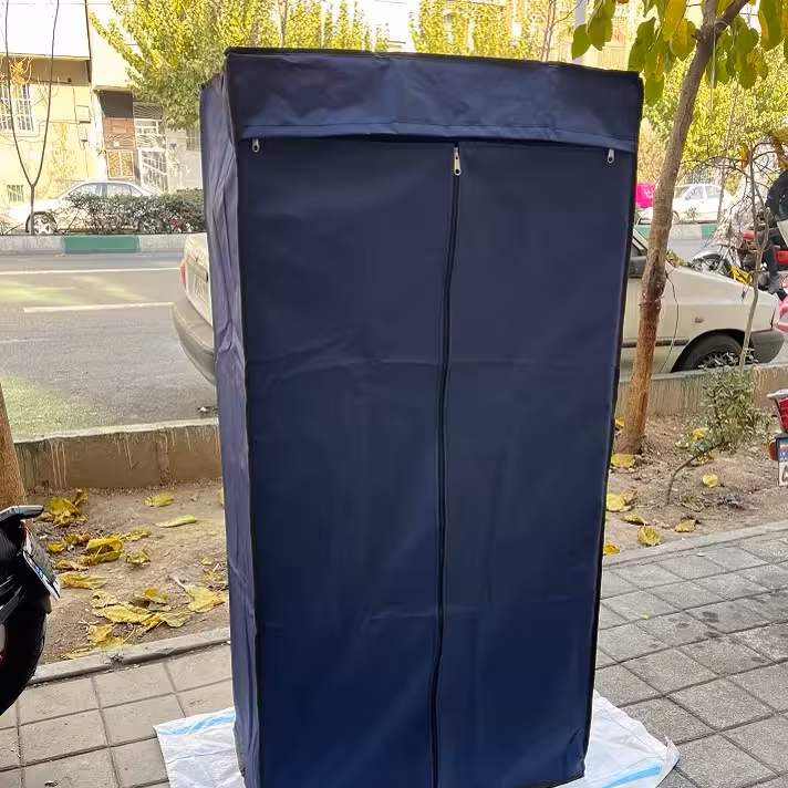 کمد برزنتی مدل جالباسی تمام فلزی مناسب تیشرت شلوار دامن بلوز  کت تاپ لباس کودک نوزاد کد1 | amazonchi