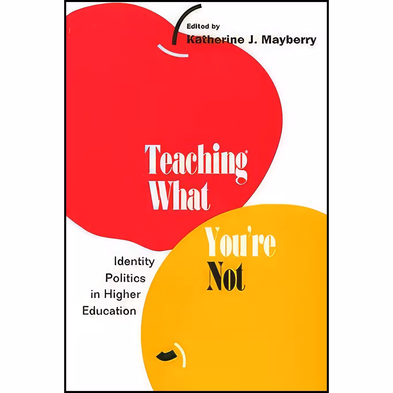 کتاب زبان اصلی Teaching What Youre Not اثر Katherine Mayberry