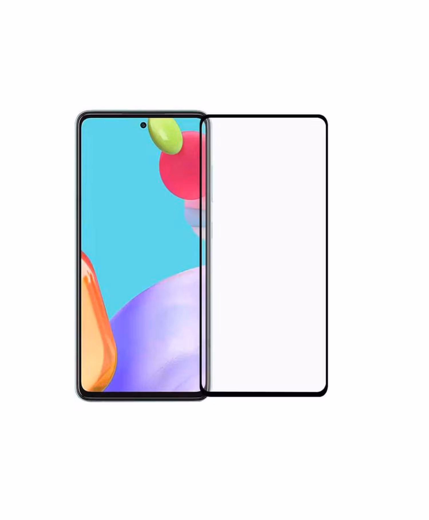 گلس فول تمام چسب موبایل سامسونگ Samsung M52