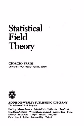 خرید و دانلود نسخه کامل کتاب Statistical field theory