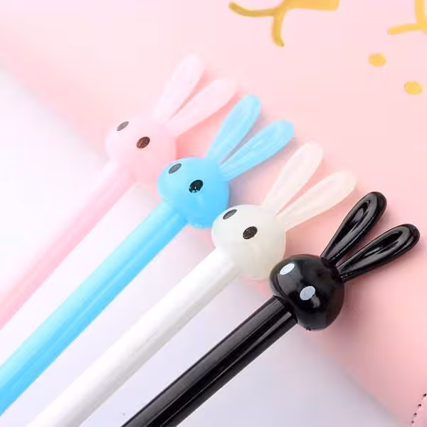 روان نویس طرح خرگوش Cute Kawaii Rabbit Pen with Black Ink