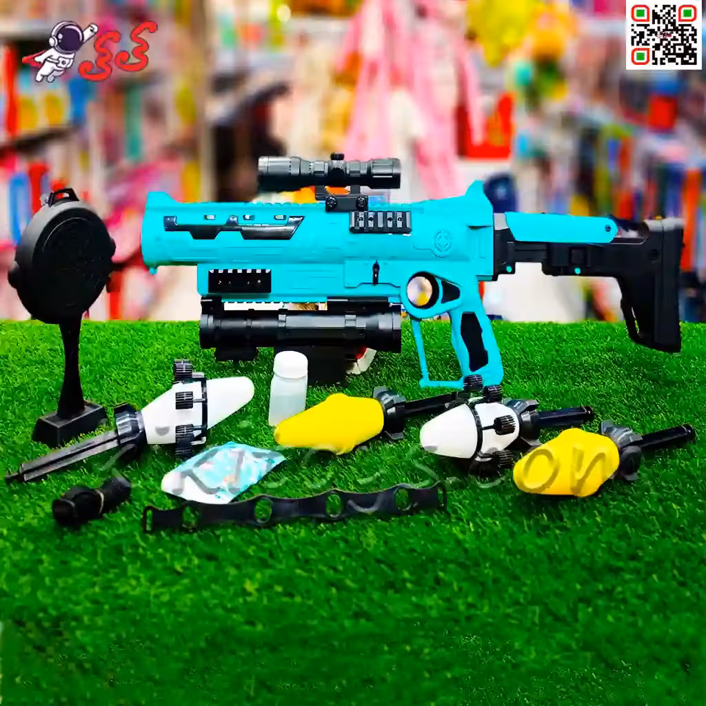 اسباب بازی تفنگ آر پی جی و موشک انداز با دوربین Fun shooting gan 566