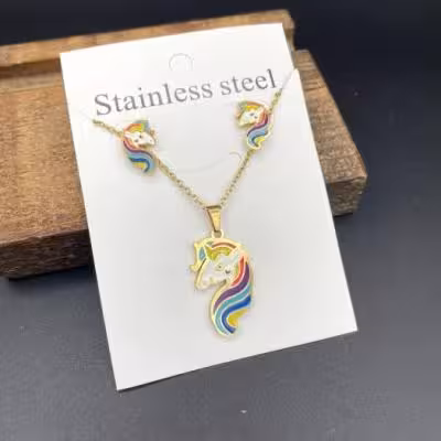 نیم ست استیل بچه گانه