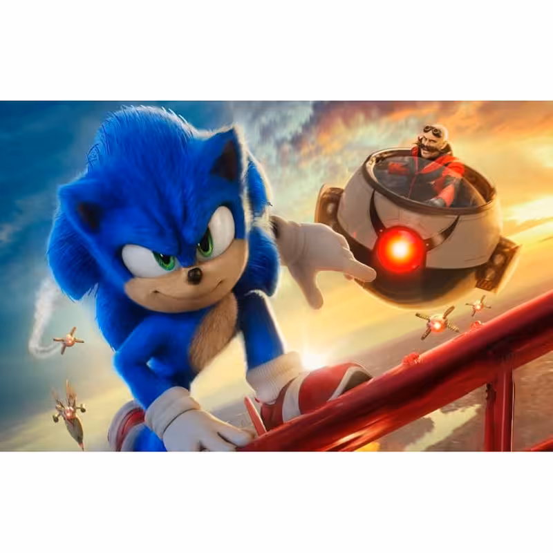 برچسب پلی استیشن 2 مدل سونیک کد P98