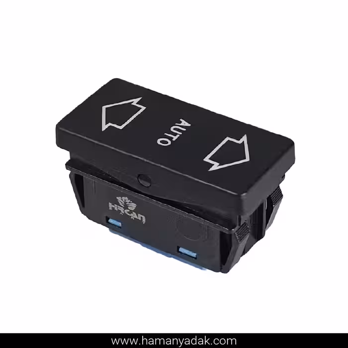 کلید شیشه بالابر اتو پژو 405 و پارس برند هیرکان