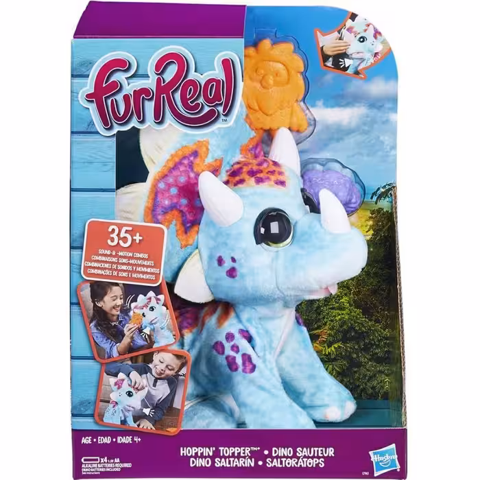 خرید دایناسور رباتیک پشمالو Fur real Hoppin Topper