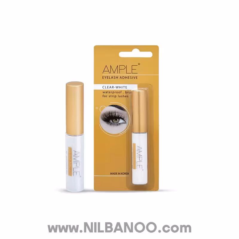 چسب مژه امپل مدل قلمدار بی رنگ 5 گرمی AMPLE