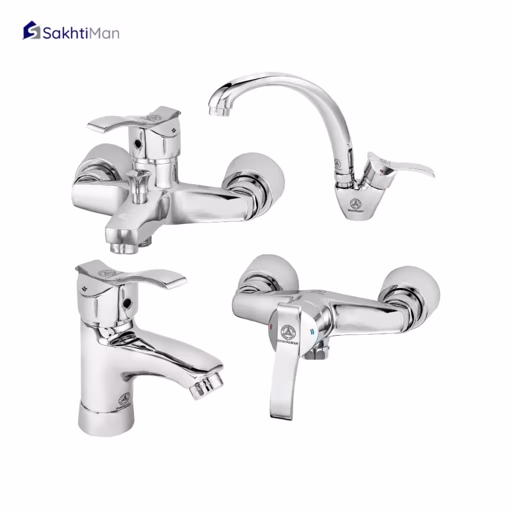 ست شیرآلات قهرمان مدل آبشار