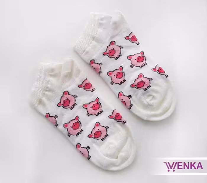 جوراب مچی طرح خوک