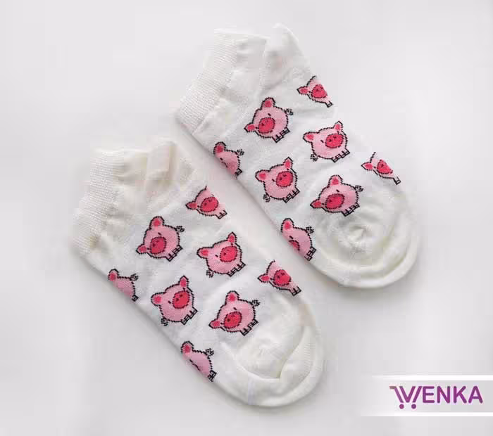 جوراب مچی طرح خوک