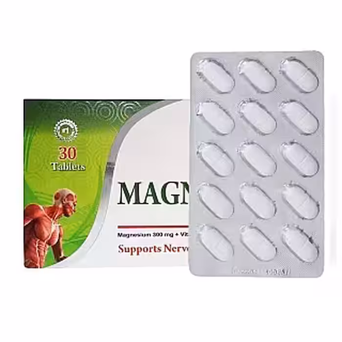 قیمت و خرید قرص منیزیم و ویتامین ب6 آلفا ویتامینز 30 عددی -