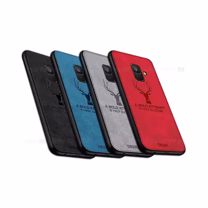 قاب گوشی سامسونگ Galaxy J6 پارچه ای طرح گوزن