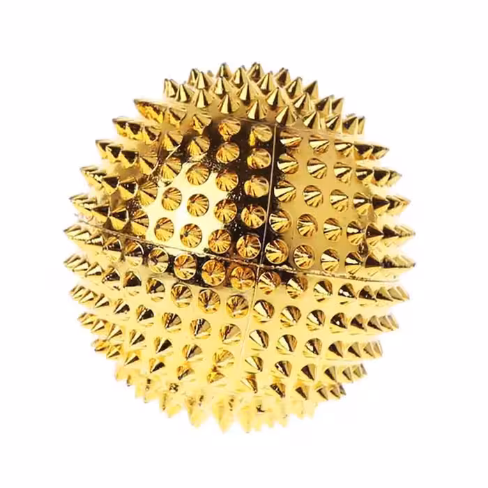 گوی ماساژ طلایی بزرگ