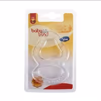 دندانگیر سیلیکونی شفاف babyLand