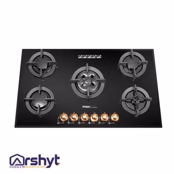 اجاق گاز صفحه ای سینجر 5007DCL |اجاق گاز دوال سینجر - لوازم خانه و آشپزخانه آرشیت