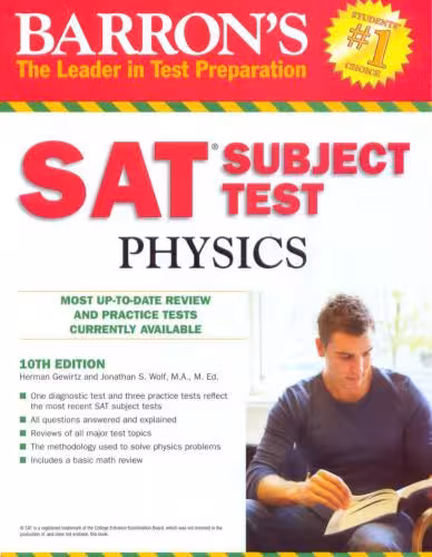 خرید و دانلود نسخه کامل کتاب Sat Subject Test: Physics