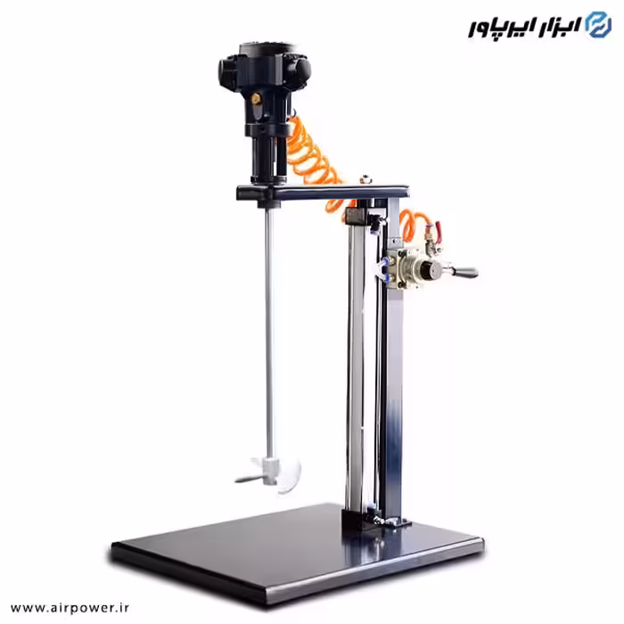 همزن رنگ بادی APT پایه دار پنوماتیک مدل EA-25