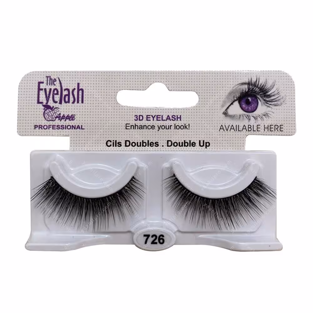 مژه 3D اپل جفتی مدل 726