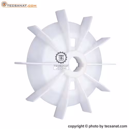 پروانه خنک کننده الکتروموتور طرح چینی سایز 45