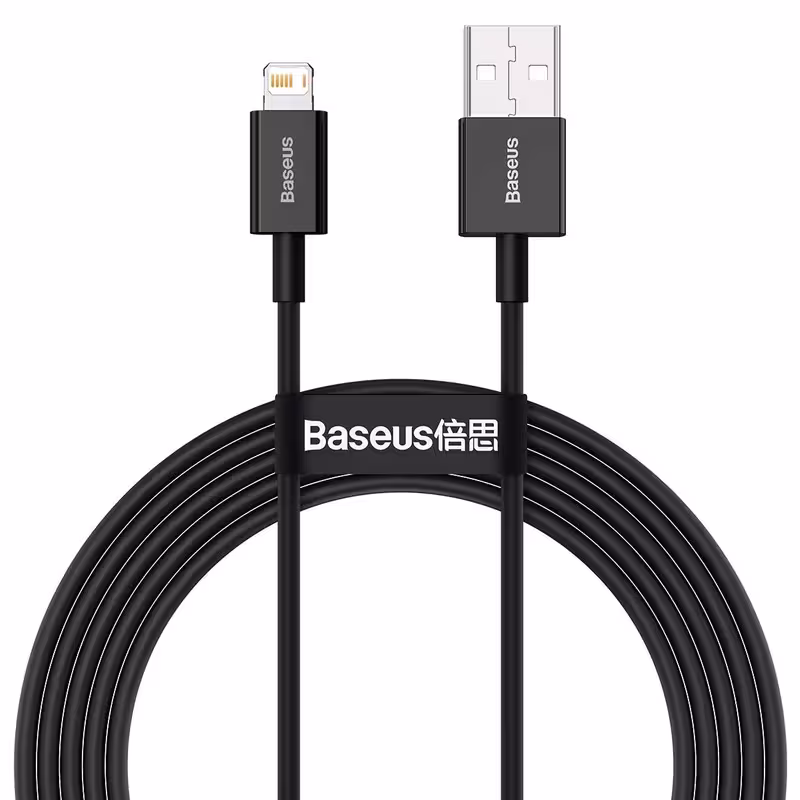 کابل تبدیل USB به لایتنینگ باسئوس مدل CALYS-C طول 2متر