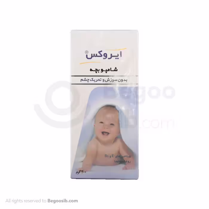 شامپو بچه ایروکس 200 گرمی