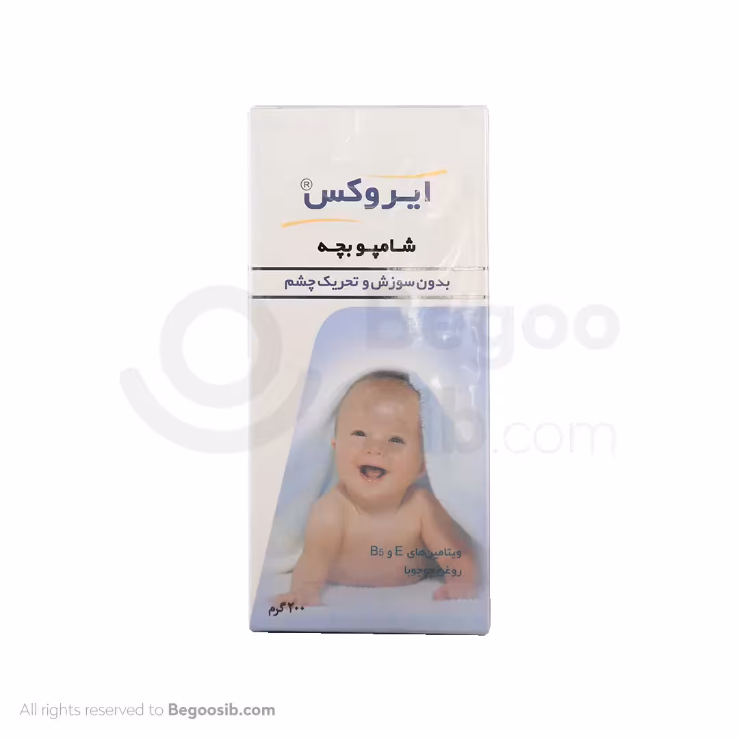 شامپو بچه ایروکس 200 گرمی