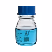 بطري درب پيچ دار شفاف مدرج 2000ml Eisco