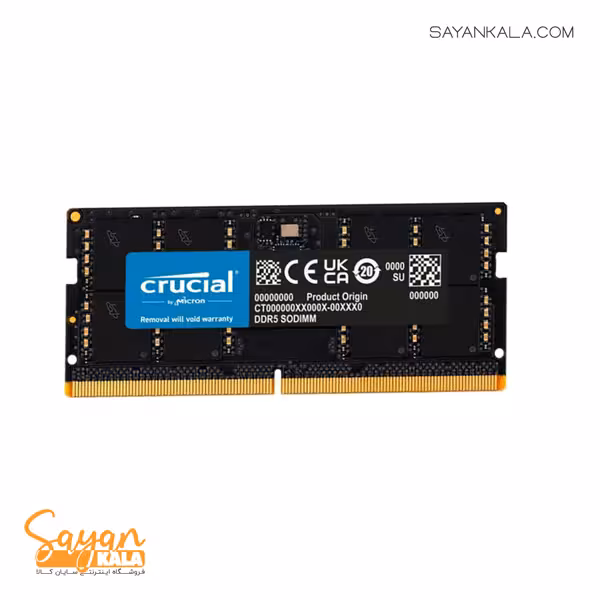 رم لپ تاپ کروشیال مدل RAM LAPTOP CRUCIAL 16GB 5600MHZ