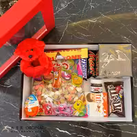 باکس هدیه مردانه عطر لالیک مشکی چوبی انکر نویر