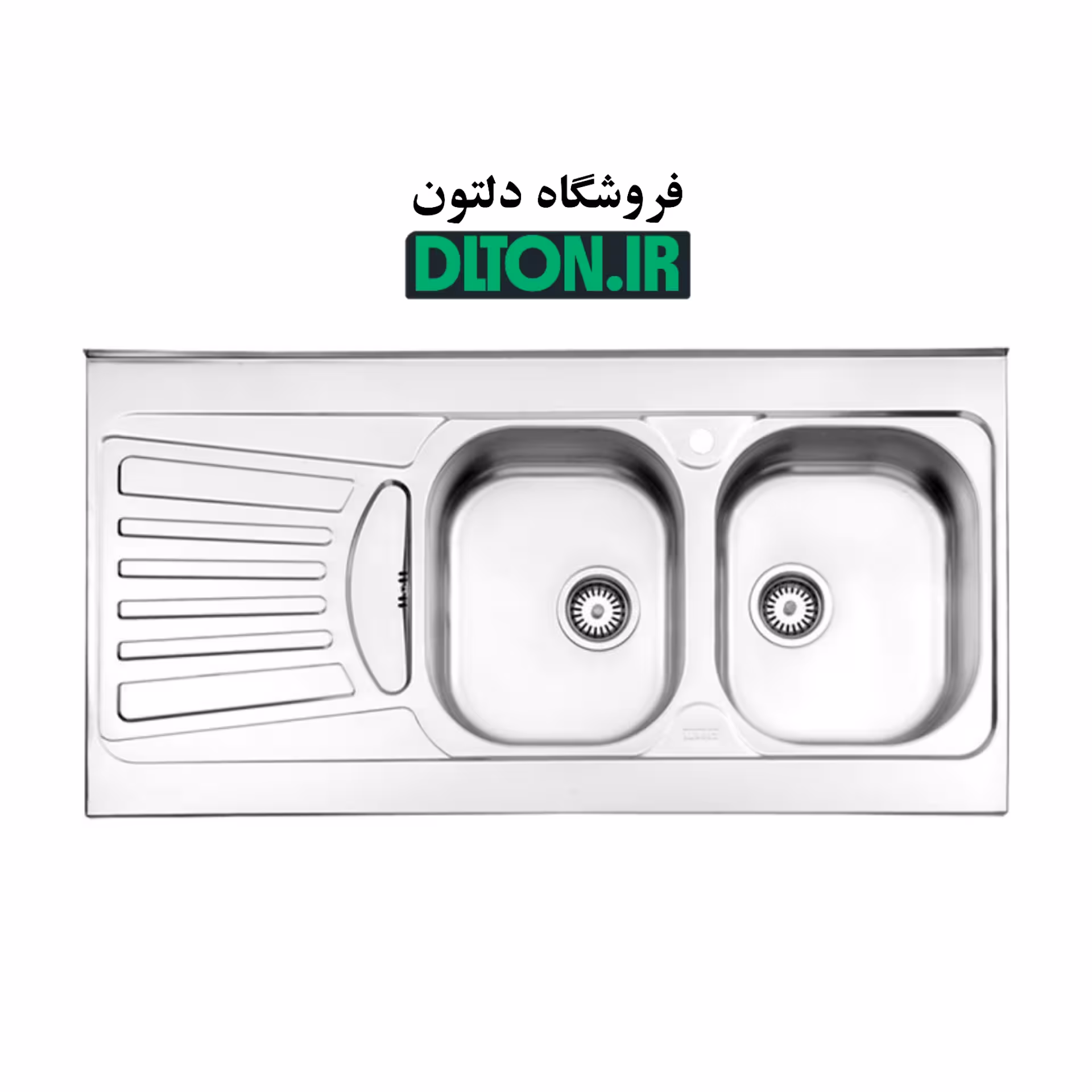 سینک استیل البرز مدل 725 روکار