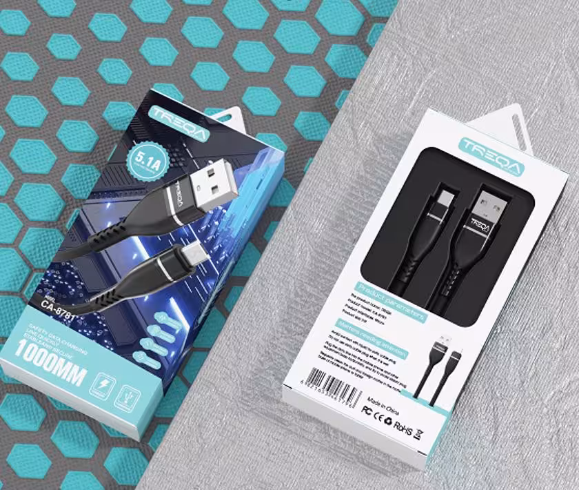 کابل  تایپ سی Treqa  8783  5A