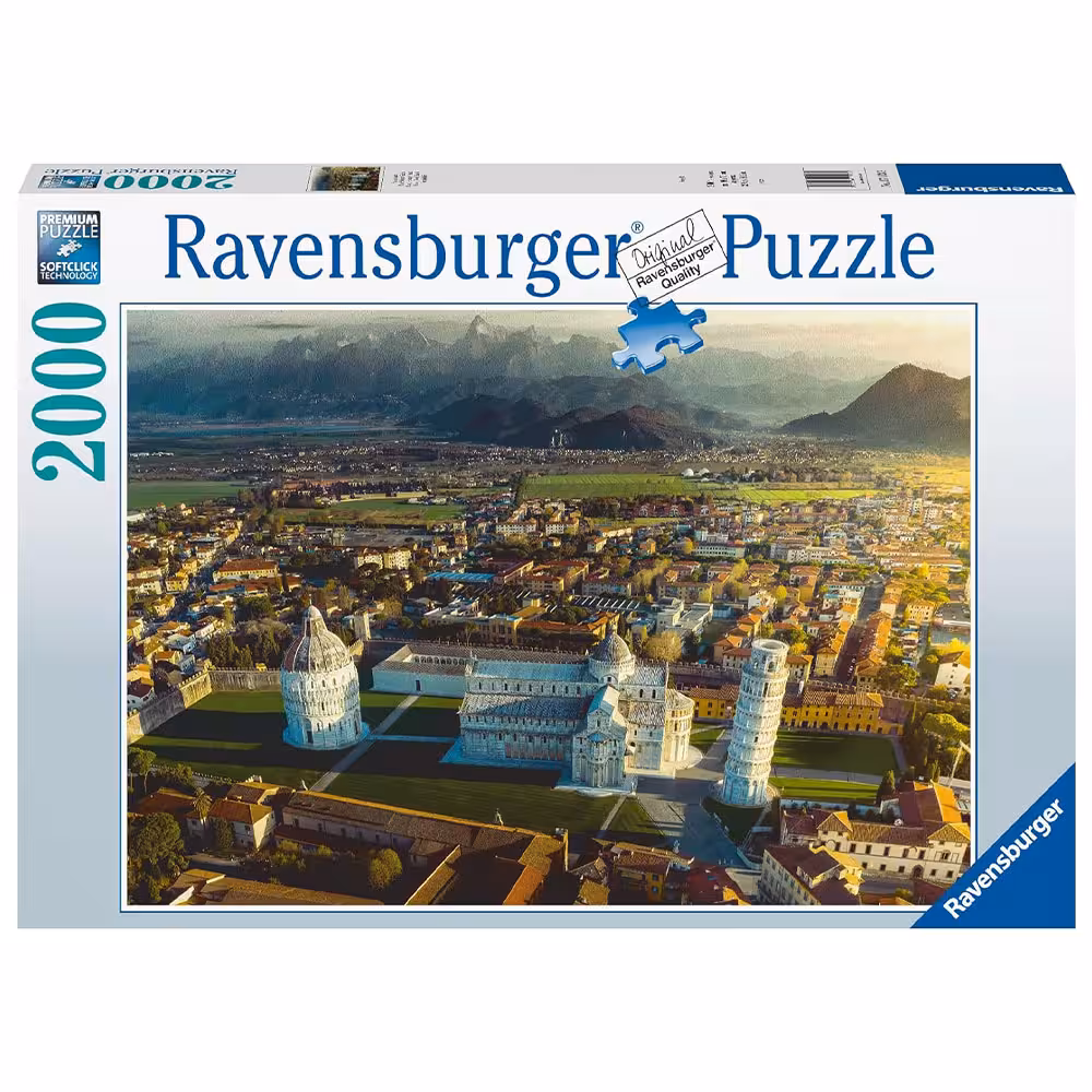 پازل 2000 قطعه Ravensburger طرح پیزا ایتالیا