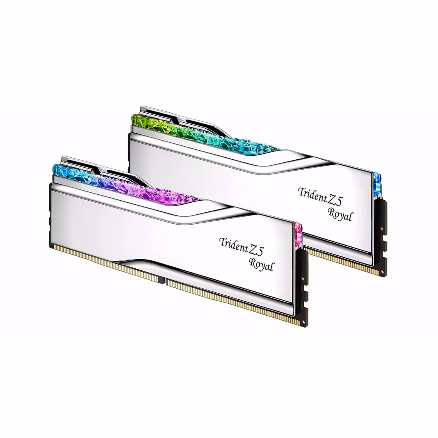 رم جی اسکیل Trident Z5 RGB ROYAL 2*16=32GB 7200MHz CL34 Silver