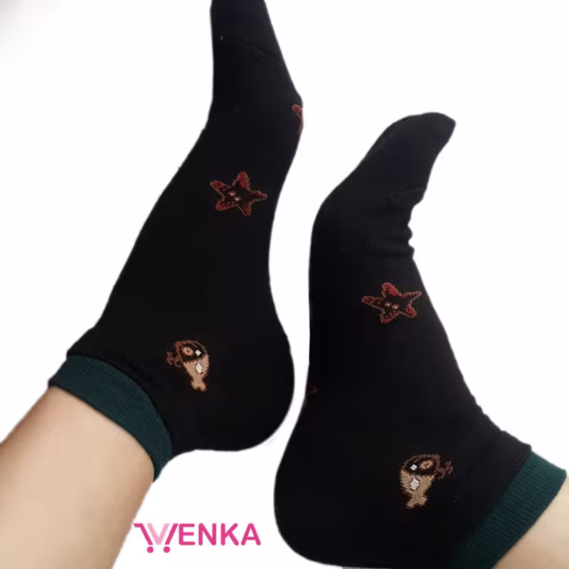 جوراب مچی طرح ستاره دریایی کد 736