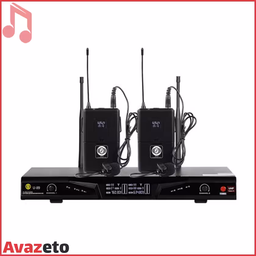 میکروفن بیسیم یقه ای زیکو Zico U-89C