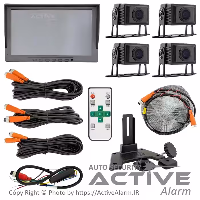 قیمت دوربین ثبت وقایع کامیون و تریلی مدل GT-10 چهار دوربین