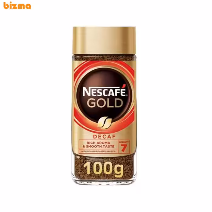 قهوه فوری گلد نسکافه دیکف بدون کافئین 100 گرم
