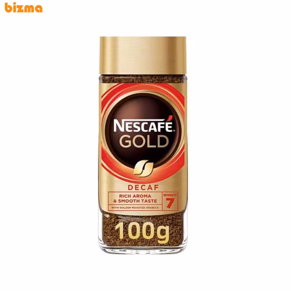 قهوه فوری گلد نسکافه دیکف بدون کافئین 100 گرم