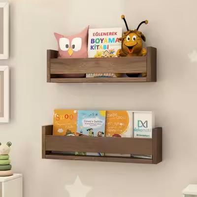کتابخانه طرح دیواری مدل B4090