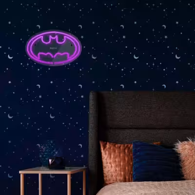 چراغ دیواری نئون دیزاین طرح Batman_PR