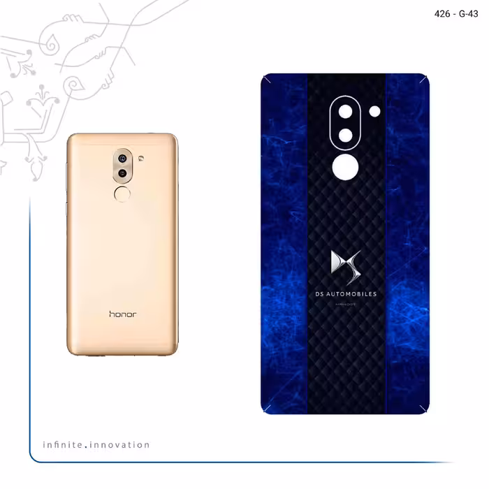 برچسب پوششی ماهوت مدل DS Automobiles مناسب برای گوشی موبایل آنر 6X