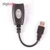 کابل افزایش طول usb 3.0 کد PRK-012 طول 0.10 متر