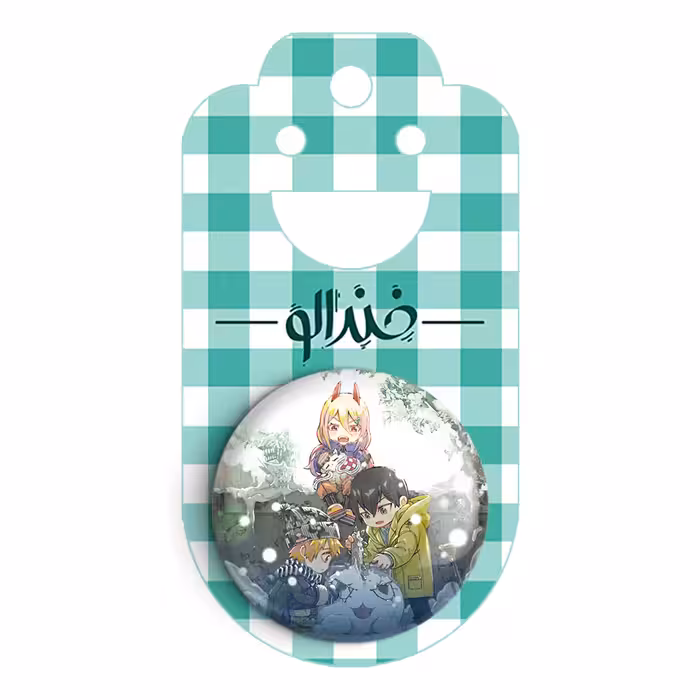 پیکسل خندالو مدل اکی و پاور و دنجی انیمه مرد اره ای Chainsaw Man کد 22323