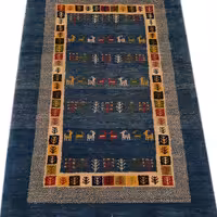 گبه دستبافت یک متری کد 1107