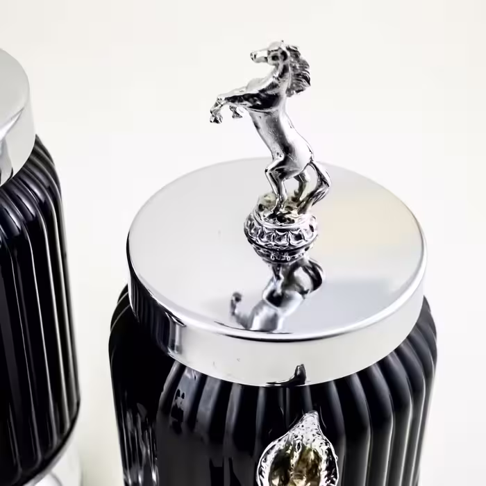 بانکه مدل کندی شیاردار کد PL228 مجموعه 3 عددی 