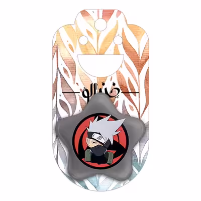 پیکسل خندالو طرح هاتاکه کاکاشی انیمه ناروتو مدل ستاره ای کد 11244