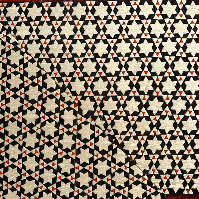 تابلو قلمزنی مدل نفیس طرح باغ بهشت کد Eden92p62