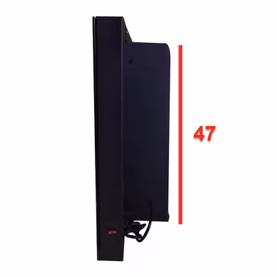 شومینه دیواری برقی شومینه بیستون مدل H.C_120_w16_L2.bs