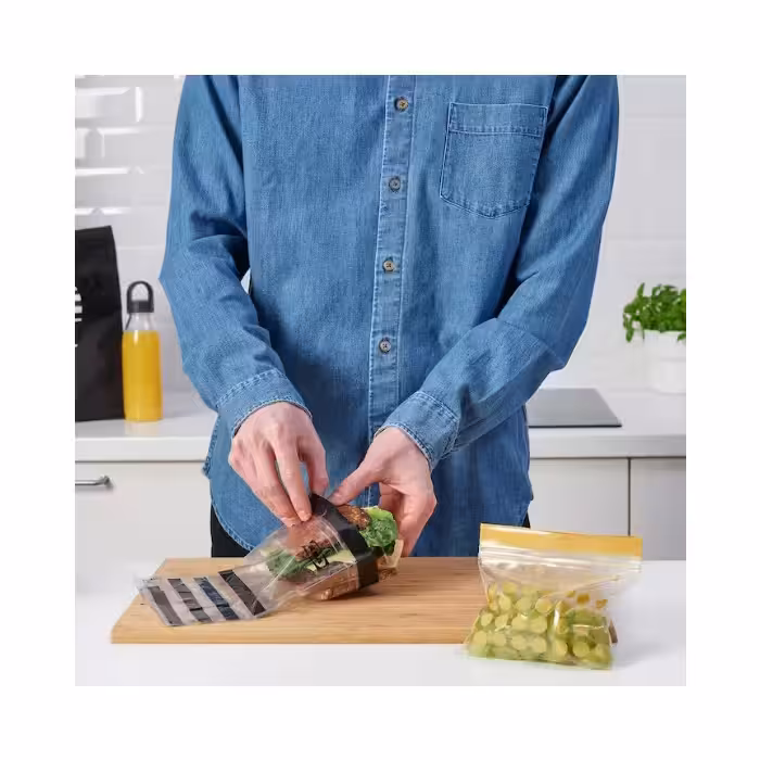 کیسه زیپ دار ایکیا مدل 256 بسته 60 عددی